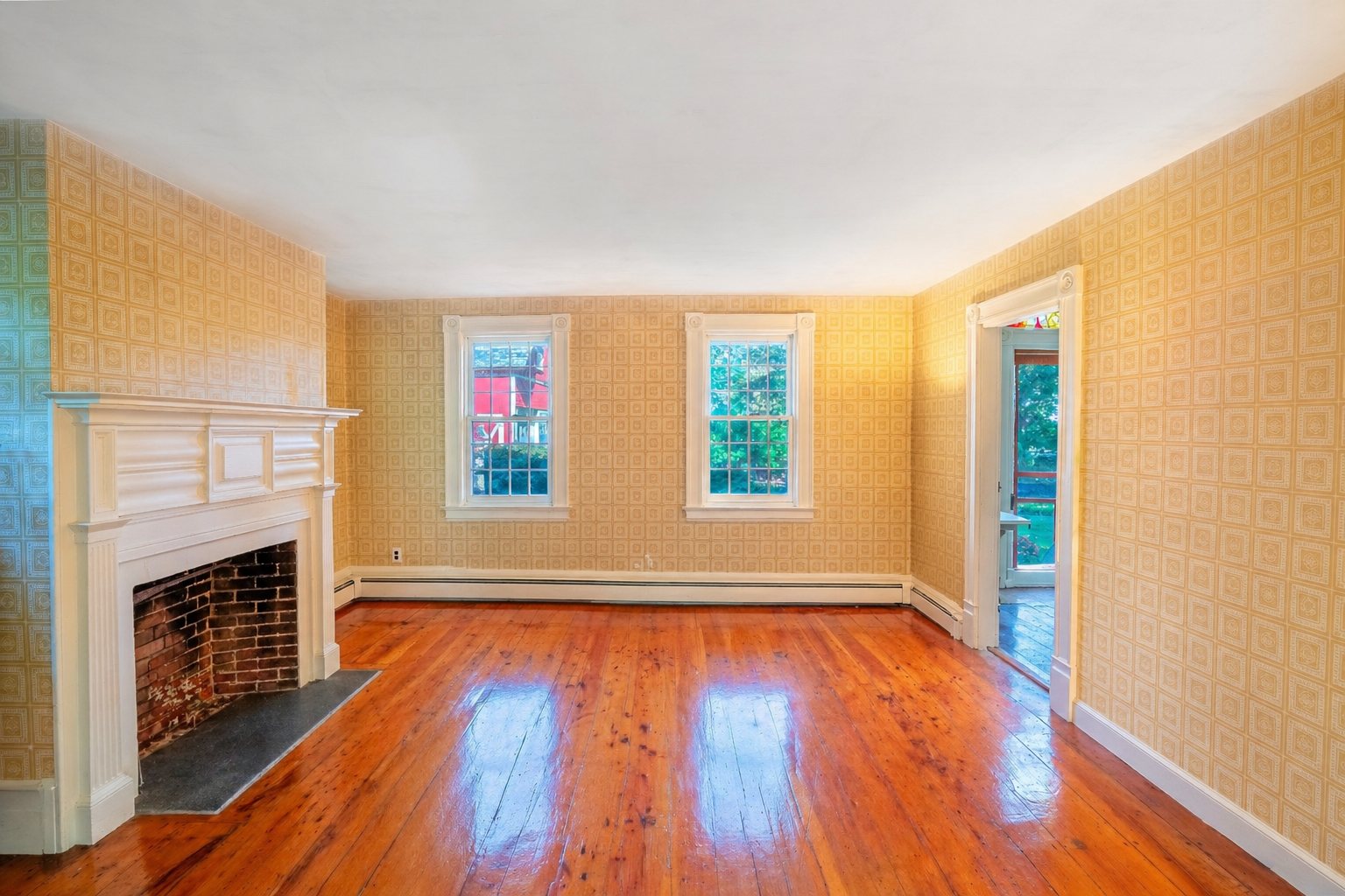 Formal parlor — as it stands today