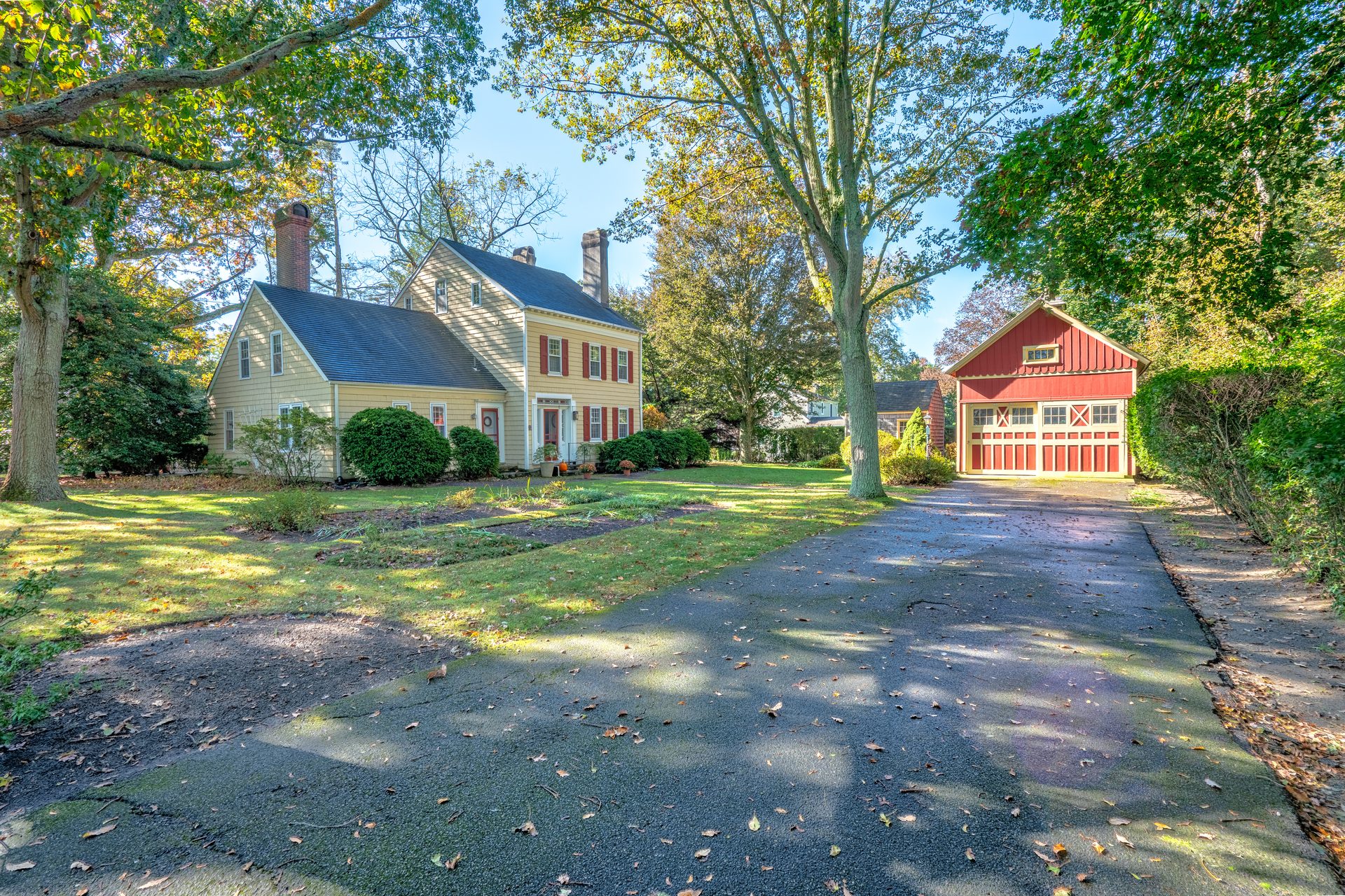 Original mantel and fireplace