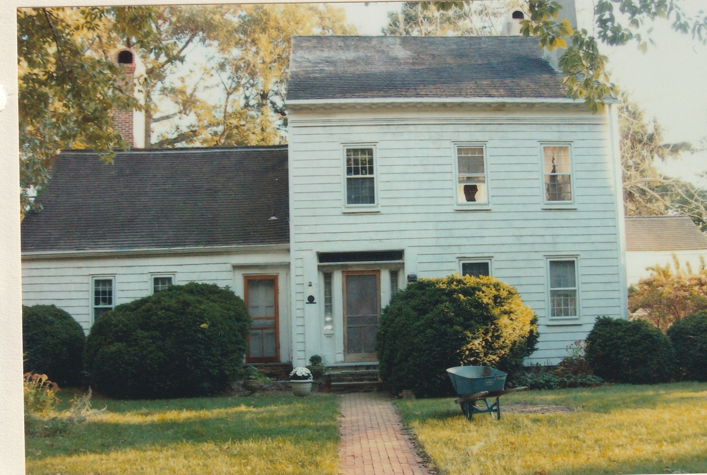 The front facade in the 1990s