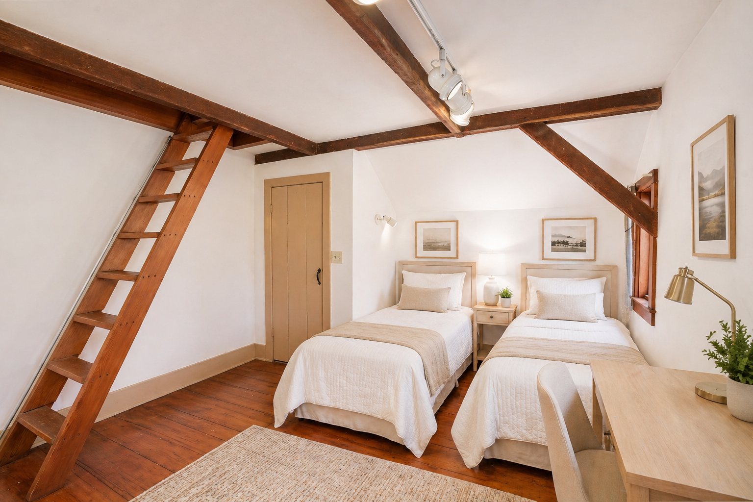 Loft bedroom — reimagined